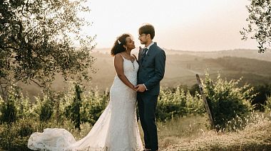 Відеограф Andrea Vallone, Турін, Італія - Lilly and Kevin - Wedding in Chianti, wedding