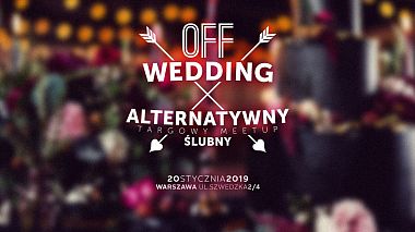 来自 华沙, 波兰 的摄像师 Ajem Stories - offwedding alternative fair / alternatywne targi ślubne, advertising, wedding