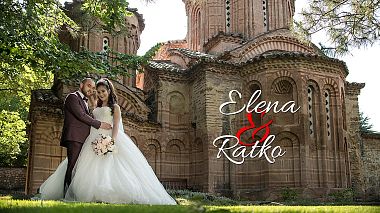Видеограф Aleksandar Trajkov, Струмица, Северная Македония - Elena & Ratko, аэросъёмка, свадьба