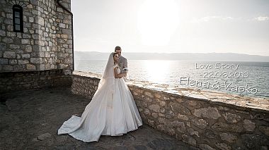 来自 斯特鲁米察区, 北马其顿 的摄像师 Aleksandar Trajkov - Elena & Vasko    Love  Story, drone-video, wedding