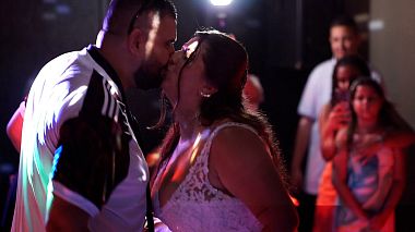 Відеограф Marcelo Correa, Нітерой, Бразилія - Samba & Cerveja & Futebol - Ju & Riquelme, wedding