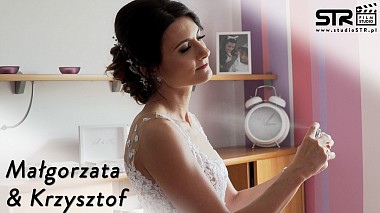 Lublin, Polonya'dan STR Film Studio kameraman - Małgorzata & Krzysztof | Dworek Jabłonna | 2017, düğün, nişan, raporlama
