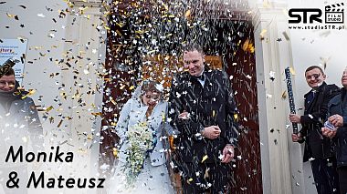 Videographer STR Film Studio from Lublin, Poland - Monika & Mateusz | Szczekarkowka | 2019, engagement, reporting, wedding