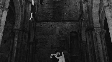 Videographer Emanuele Mura from Arezzo, Itálie - Wedding Video in Tuscany || San Galgano Abbey - R+J, drone-video, event, wedding