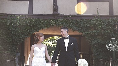 Videógrafo Adam Warzybok de Boston, Estados Unidos - Jennifer and Peter / Saint Clements Castle Portland Ct., wedding