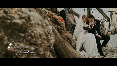 Videograf Mauro Di Salvatore din Campobasso, Italia - Trailer Romeo + Federica, culise, filmare cu drona, logodna, nunta, reportaj