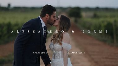 Відеограф Raffaele Chiavola, Рагуза, Італія - Alessandro & Noemi | 17.06.2023 | Same Day Edit, SDE, drone-video, wedding