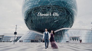 Videógrafo Sergey Los de Astana, Casaquistão - Love Story Elaman & Rita, drone-video, engagement, wedding