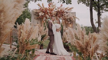 Видеограф Sergey Los, Астана, Казахстан - Kirill & Alina, drone-video, wedding