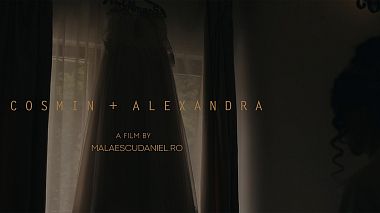 Видеограф Malaescu Daniel, Тыргу-Жиу, Румыния - Cosmin + Alexandra - Wedding Day, лавстори, свадьба