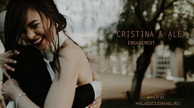 Videografo Malaescu Daniel da Târgu Jiu, Romania - engagement - Cristina & Alex, engagement, wedding