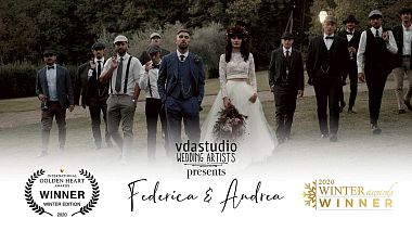 Videografo Valerio D’Andrassi da Roma, Italia - Andrea & Federica - A Peaky Blinders inspired Wedding, wedding