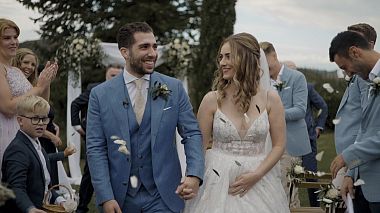Perugia, İtalya'dan Cinemotions Films kameraman - Destination wedding Tuscany- Borgo della Meliana, düğün, nişan
