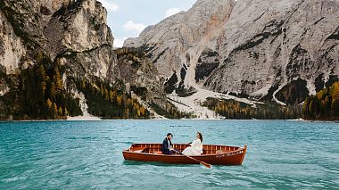 来自 维罗纳, 意大利 的摄像师 Yuri Gregori - Matrimonio sul Lago di Braies, wedding