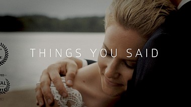 Videographer Maria Dittrich from Hamburg, Germany - Things you said, wedding