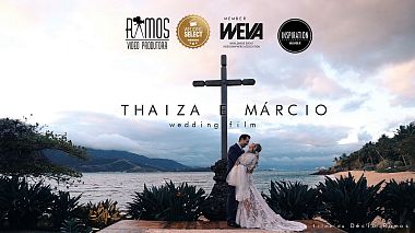 Видеограф Décio  Ramos, Барретус, Бразилия - THAIZA E MÁRCIO - wedding trailer, SDE, аэросъёмка, свадьба, событие