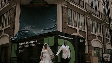 来自 达灵顿, 英国 的摄像师 Daniel A - Janette + Israel // South Place Hotel, London, wedding