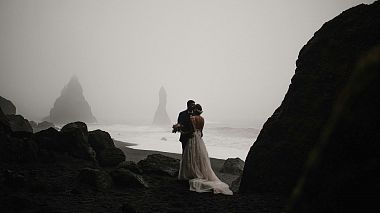 Darlington, Birleşik Krallık'dan Daniel A kameraman - Kathryn + Luis // Vik, Iceland, düğün
