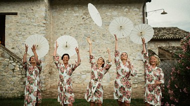 Filmowiec Lenny Pellico z Bolonia, Włochy - Stop motion wedding film in Umbria, Italy, wedding