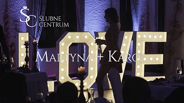 Stalowa Wola, Polonya'dan ŚLUBNE CENTRUM kameraman - Martyna + Karol - Wedding Highlights, düğün, etkinlik
