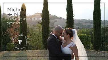 Videógrafo Tears Wedding Film de Pesaro, Italia - Michela & Marco :: Wedding in Villa La Cerbara :: Marche, SDE, drone-video, wedding