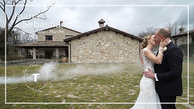 Видеограф Tears Wedding Film, Пезаро, Италия - ★ Ioana & Sebastiano ★ :: Italy-Romania Wedding in Borgo Lanciano, SDE, аэросъёмка, свадьба, шоурил