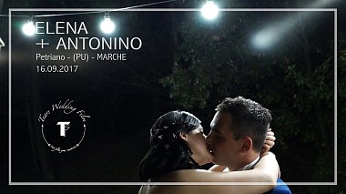 Videographer Tears Wedding Film from Pesaro, Italien - Elena & Tony :: Wedding in Petriano - Pesaro (PU) :: Marche, SDE, drone-video, engagement, event, wedding
