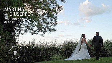 Videographer Tears Wedding Film đến từ ★♡ Martina & Giuseppe ★♡ :: Wedding in Castello di Montegiove - Fano Marche :: Tears Wedding Film, SDE, drone-video, wedding