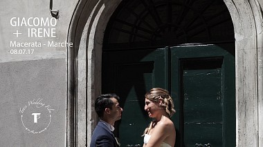 Видеограф Tears Wedding Film, Пезаро, Италия - ★ Irene & Giacomo ★ :: Wedding in Macerata - Marche - Italy :: Tears Wedding FIlm, SDE, drone-video, wedding