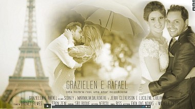 来自 卡斯卡韦尔, 巴西 的摄像师 josias brunet - Grazielen e Rafael, engagement, wedding