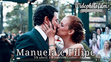 Видеограф Junior Caiuby, Сан-Паулу, Бразилия - Manuela e Filipe - TEASER - 29-04-17 - Joaquim Egídeo, свадьба