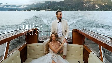 Filmowiec Balázs Jánk z Budapeszt, Węgry - Liliána & Viktor, Lake Como, wedding