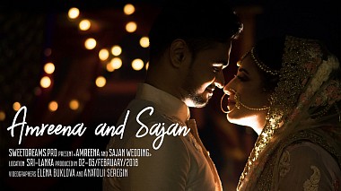 Videografo UNIFILMS.PRO da Mosca, Russia - Ambreena and Sajan | Sri-lanka Wedding, drone-video, wedding