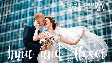 Moskova, Rusya'dan UNIFILMS.PRO kameraman - Inna and Alexei wedding in Moscow, drone video, düğün
