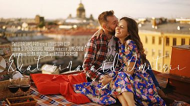 Videógrafo UNIFILMS.PRO de Moscovo, Rússia - Ekaterina & Dmitrii: St. Petersburg's Lovestory, drone-video, wedding