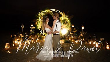 Відеограф UNIFILMS.PRO, Москва, Росія - Maria & Pawel: wedding in Sri-lanka, drone-video, showreel, wedding