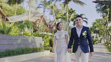 Videógrafo XC Cinematography de Banguecoque, Tailândia - Thai Wedding in Front Beach, SDE, engagement, musical video, wedding