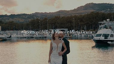 Videógrafo Alessandro Pecora de Regio de Calabria, Italia - #ilgiornopiubello di Marco e Maria Grazia - Teaser, drone-video, engagement, event, reporting, wedding
