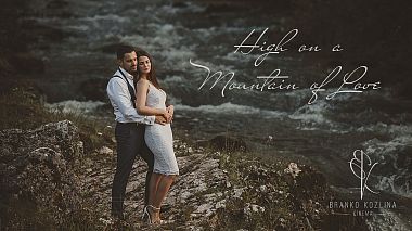 来自 贝尔格莱德, 塞尔维亚 的摄像师 Branko Kozlina - High on a Mountain of Love, drone-video, event, wedding