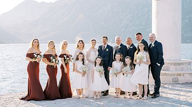 Відеограф Vladimir Nadtochiy, Будва, Чорногорія - Carly and Ian - Wedding in Montenegro (2022-10-03), drone-video, wedding
