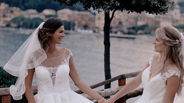Видеограф Barbara Inverni, Генуя, Италия - F + F "She said yes in Santa", аэросъёмка, лавстори, реклама, свадьба, событие