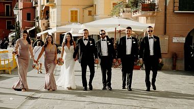 Filmowiec Barbara Inverni z Genua, Włochy - Kaitlin + Timothy Wedding in Camogli, Liguria, anniversary, drone-video, showreel, wedding