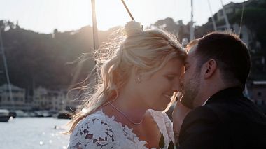 Видеограф Barbara Inverni, Генуя, Италия - Vanessa + Matteo - Wedding in Portofino, Italy, аэросъёмка, лавстори, свадьба, событие, юбилей