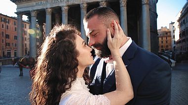 Видеограф Sylvestr Mytsyura, Рим, Италия - Intimate wedding in Rome, engagement