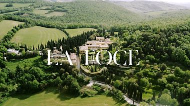Видеограф Merak  Studio, Бари, Италия - Intimate wedding in Tuscany at La Foce, аэросъёмка, лавстори, приглашение, свадьба, событие