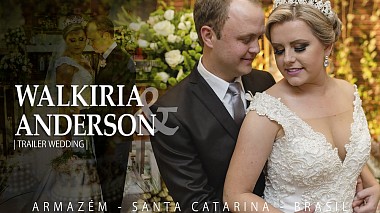来自 弗洛里亚诺波利斯, 巴西 的摄像师 Flat Film - WALKIRIA & ANDERSON |TRAILER WEDDING|, drone-video, engagement, event, musical video, wedding