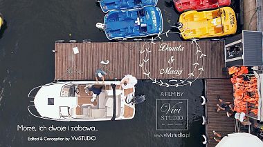 来自 格鲁德柴兹, 波兰 的摄像师 Vivi STUDIO - D&M | WEDDING TRAILER || ViviSTUDIO, drone-video, event, wedding