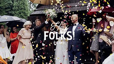 Βιντεογράφος Hey Folks Films από Κατοβίτσε, Πολωνία - G + M | Awesome garden party, engagement, wedding