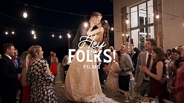Видеограф Hey Folks Films, Катовице, Полша - M + A | Villa Love Ect., wedding