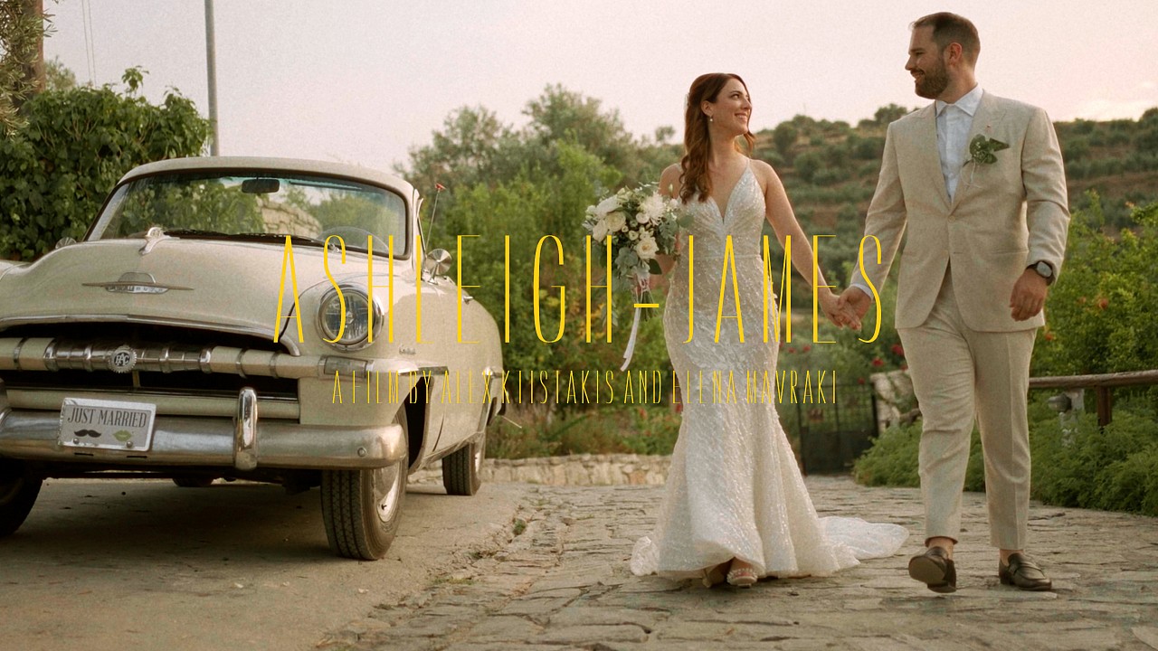 Ashleigh and James | Wedding in Agreco Farms - Rethymno, Crete Highlights 4K